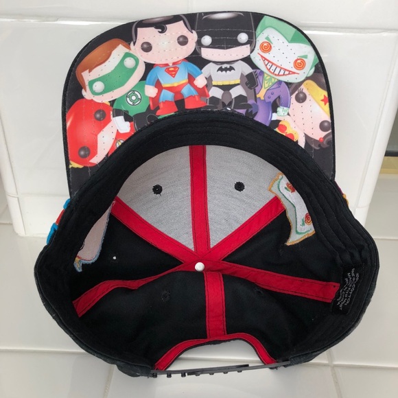 NWOT! SnapBack Pop Heroes DC Comics Superhero Hat - Picture 5 of 5